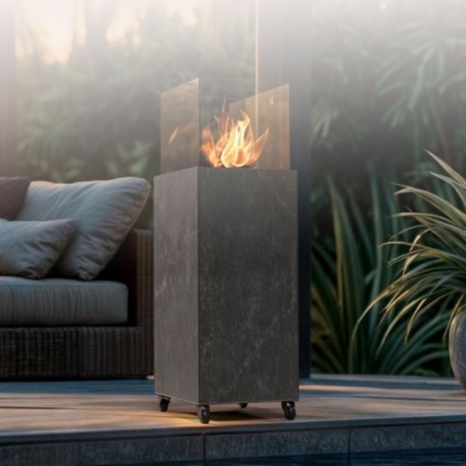 Semineu pe gaz pentru exterior Planika, OIA